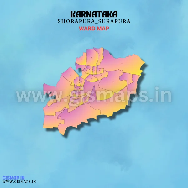 Shorapura_Surapura Ward Map (Karnataka)